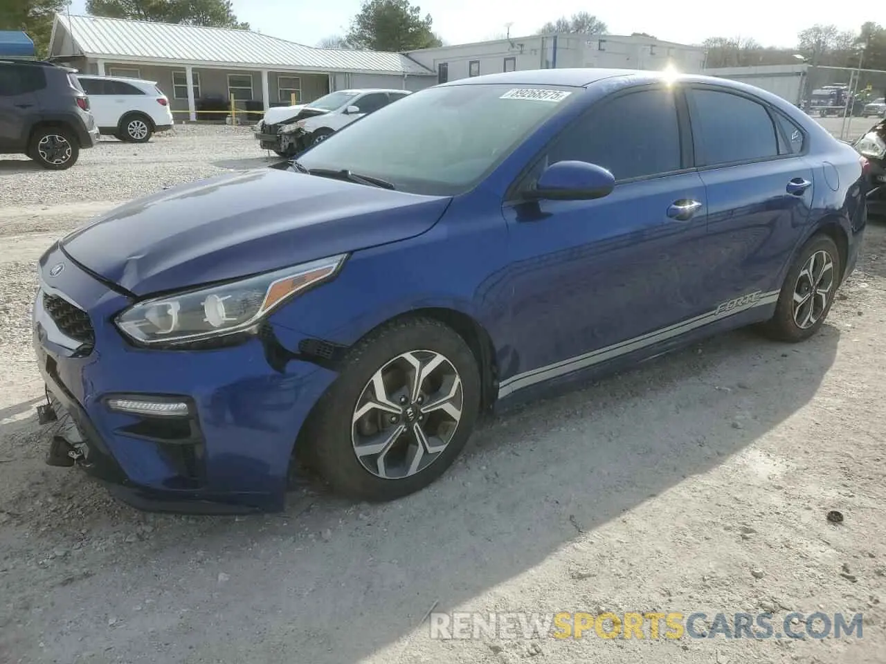 1 Photograph of a damaged car 3KPF24AD1KE005943 KIA FORTE 2019