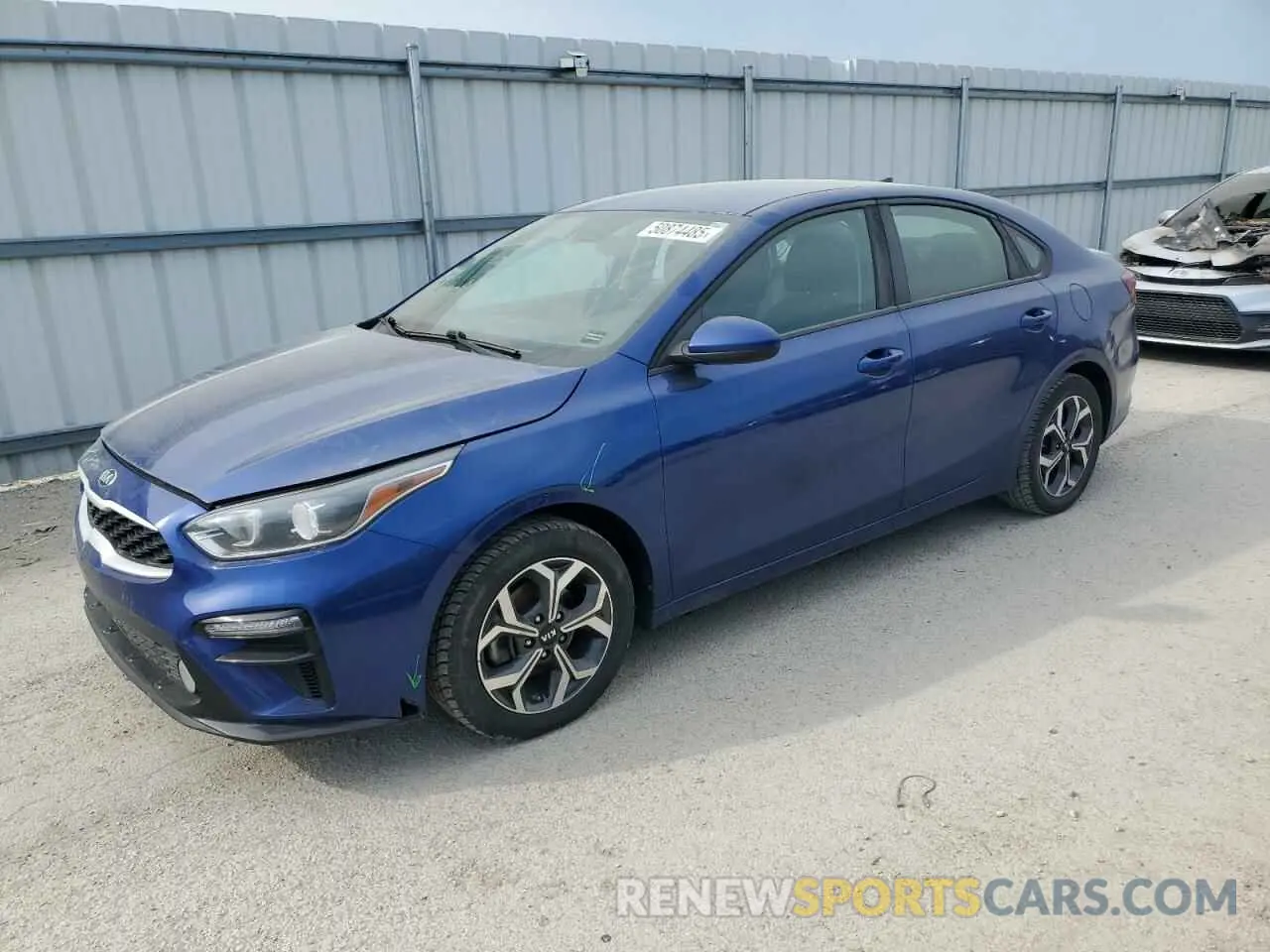 1 Photograph of a damaged car 3KPF24AD1KE008843 KIA FORTE 2019