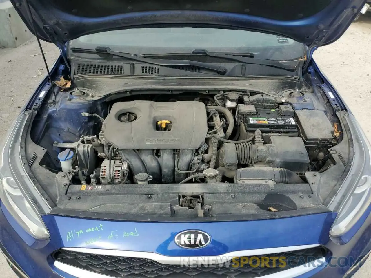 11 Photograph of a damaged car 3KPF24AD1KE008843 KIA FORTE 2019
