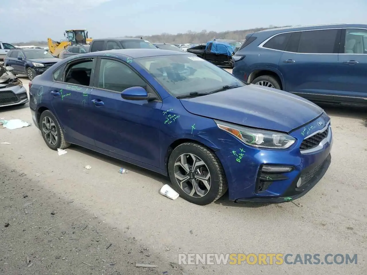 4 Photograph of a damaged car 3KPF24AD1KE008843 KIA FORTE 2019