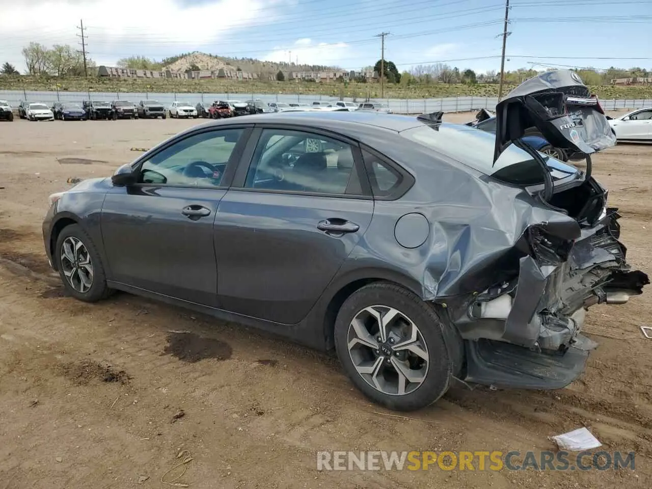 2 Photograph of a damaged car 3KPF24AD1KE011127 KIA FORTE 2019