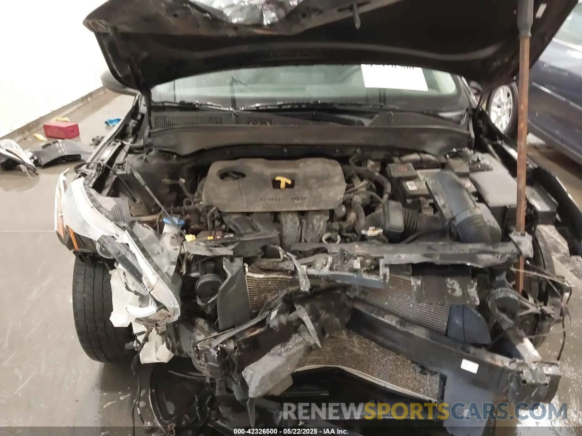 10 Photograph of a damaged car 3KPF24AD1KE017574 KIA FORTE 2019