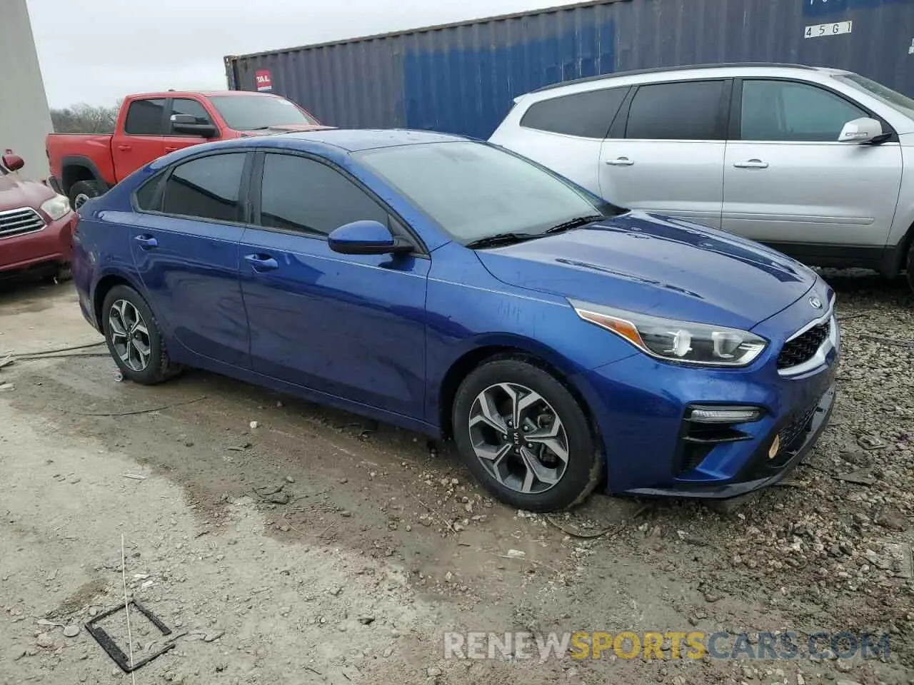 4 Photograph of a damaged car 3KPF24AD1KE019390 KIA FORTE 2019