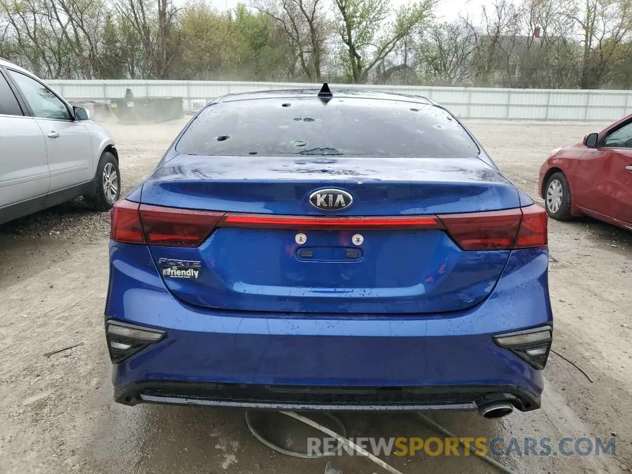 6 Photograph of a damaged car 3KPF24AD1KE019390 KIA FORTE 2019
