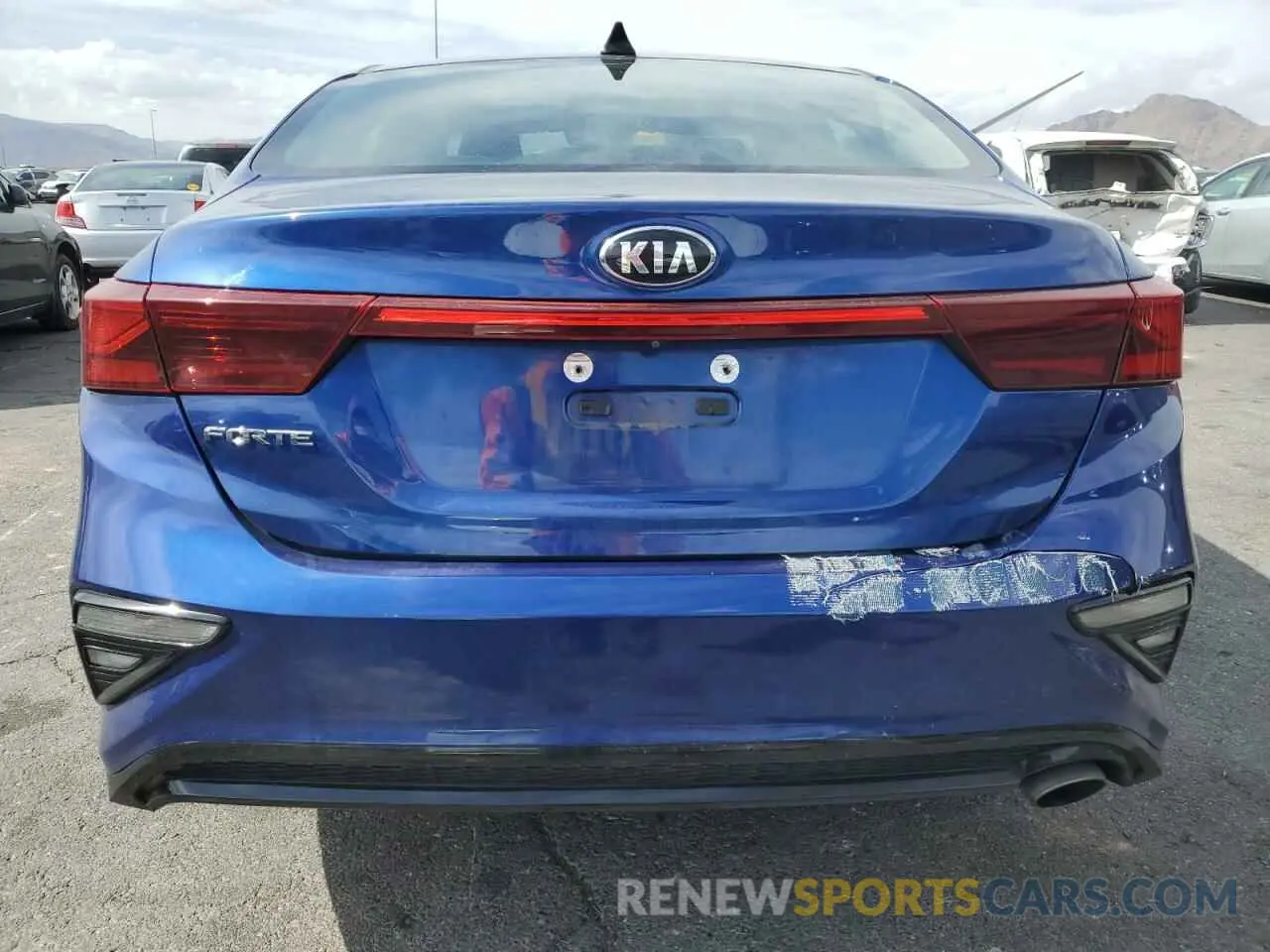 6 Photograph of a damaged car 3KPF24AD1KE058691 KIA FORTE 2019