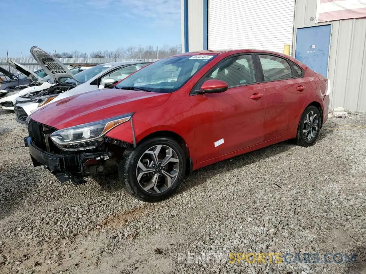 1 Photograph of a damaged car 3KPF24AD1KE067102 KIA FORTE 2019