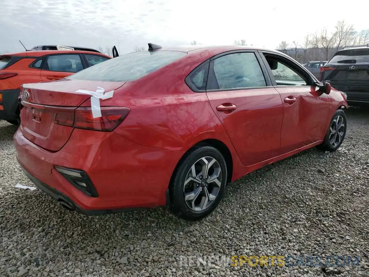 3 Photograph of a damaged car 3KPF24AD1KE067102 KIA FORTE 2019