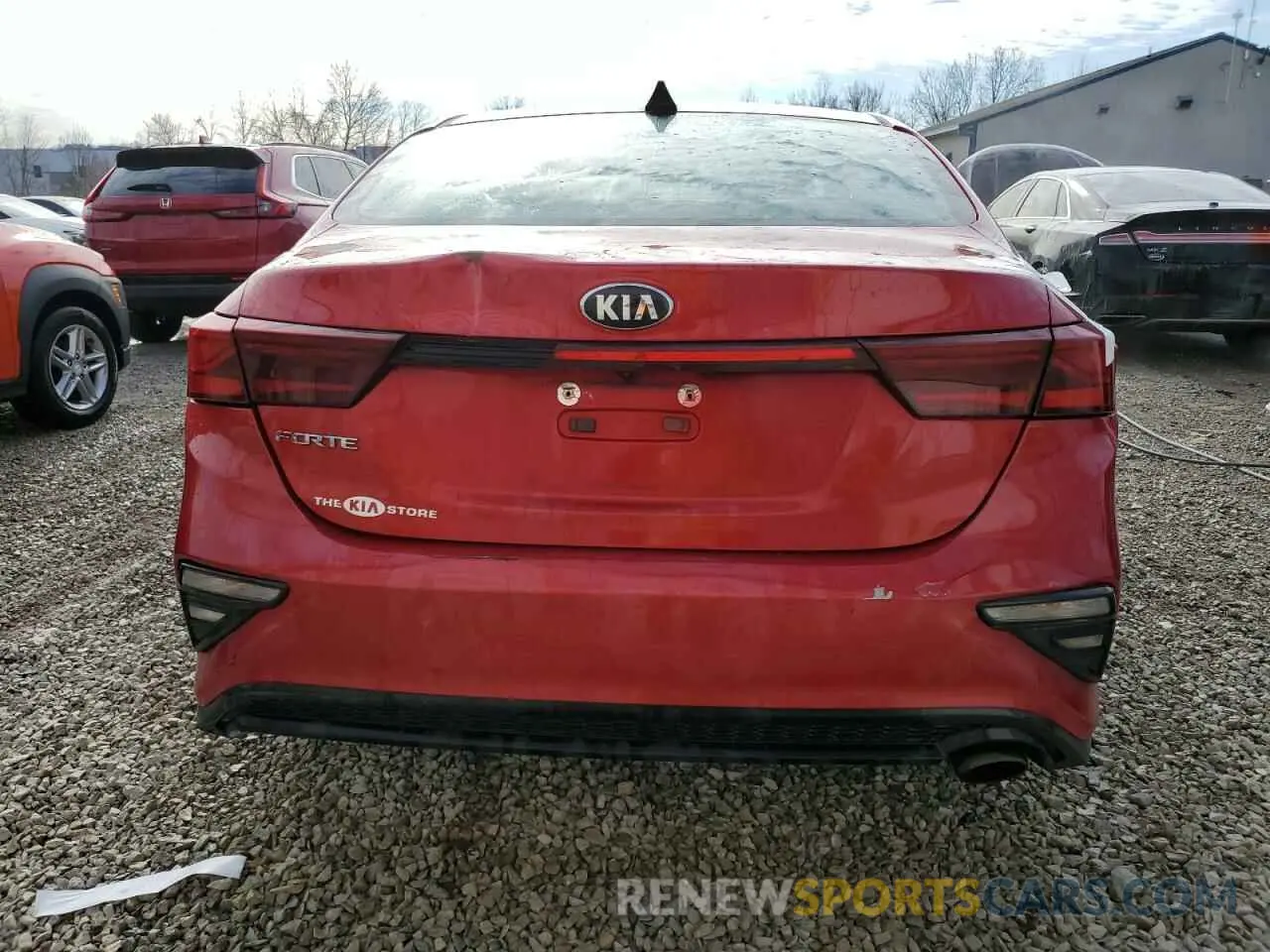 6 Photograph of a damaged car 3KPF24AD1KE067102 KIA FORTE 2019