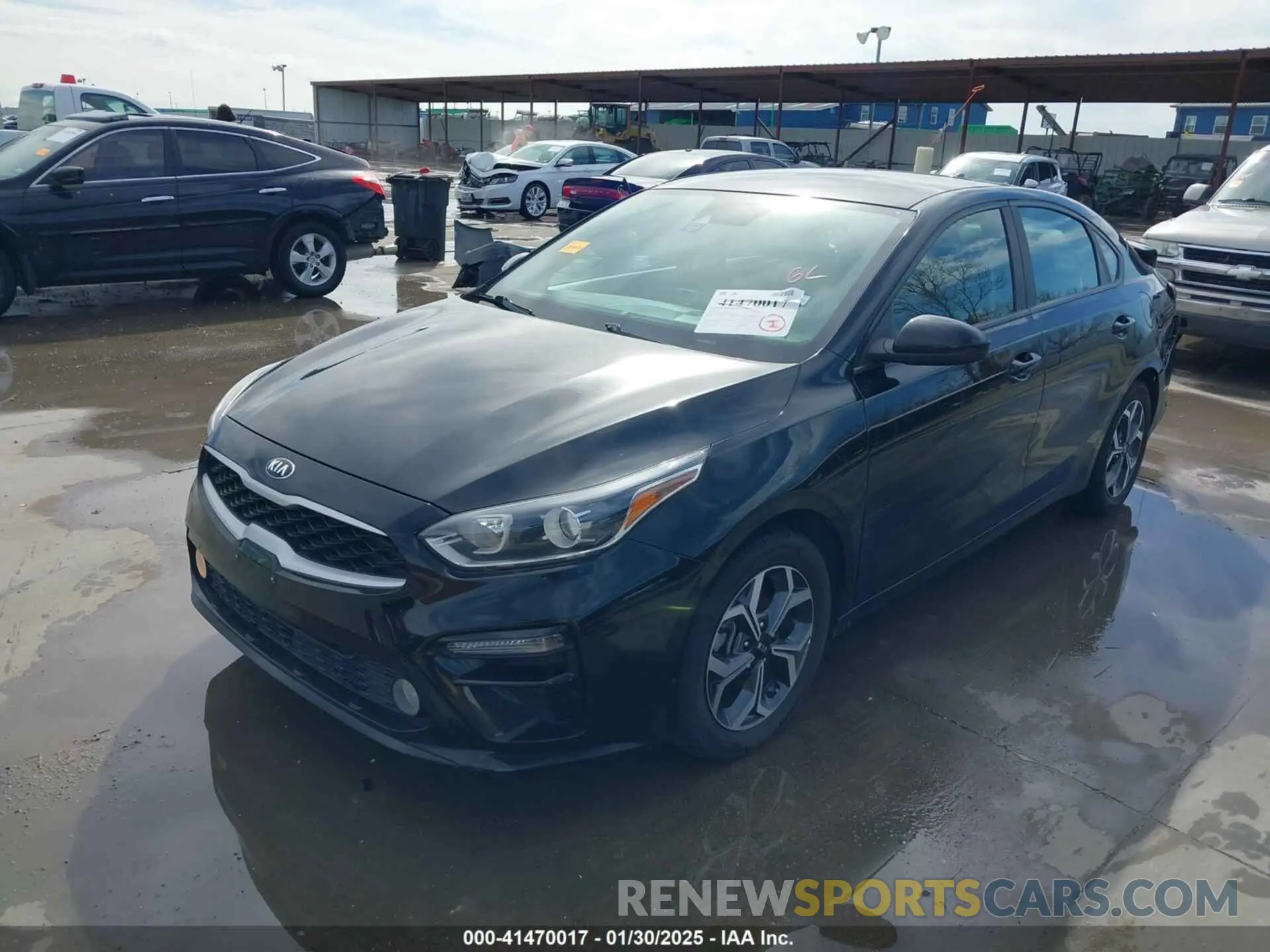2 Photograph of a damaged car 3KPF24AD1KE068184 KIA FORTE 2019