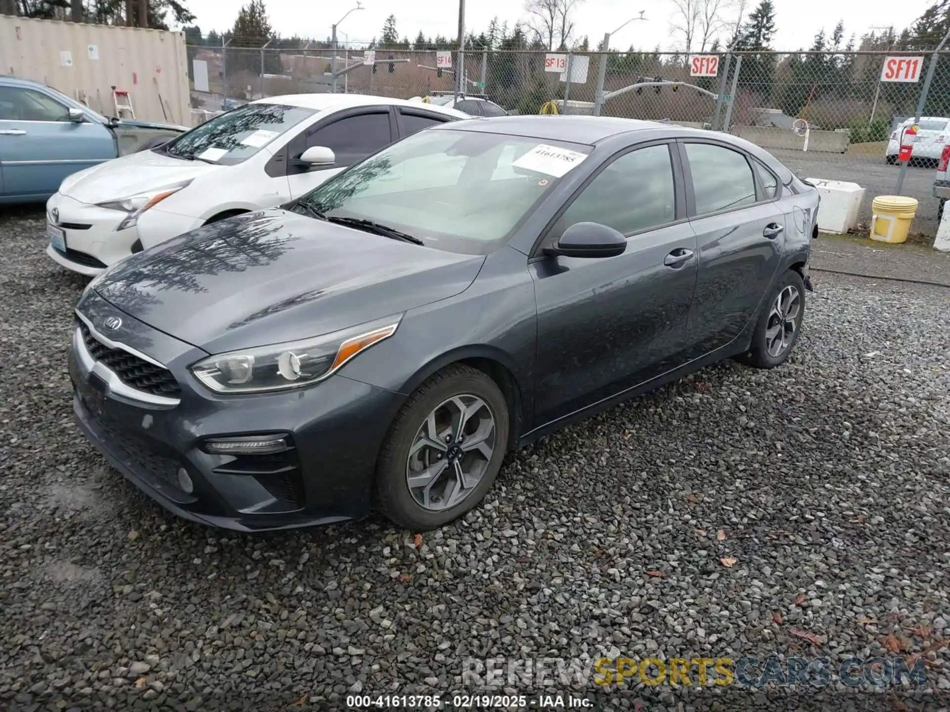 2 Photograph of a damaged car 3KPF24AD1KE070291 KIA FORTE 2019