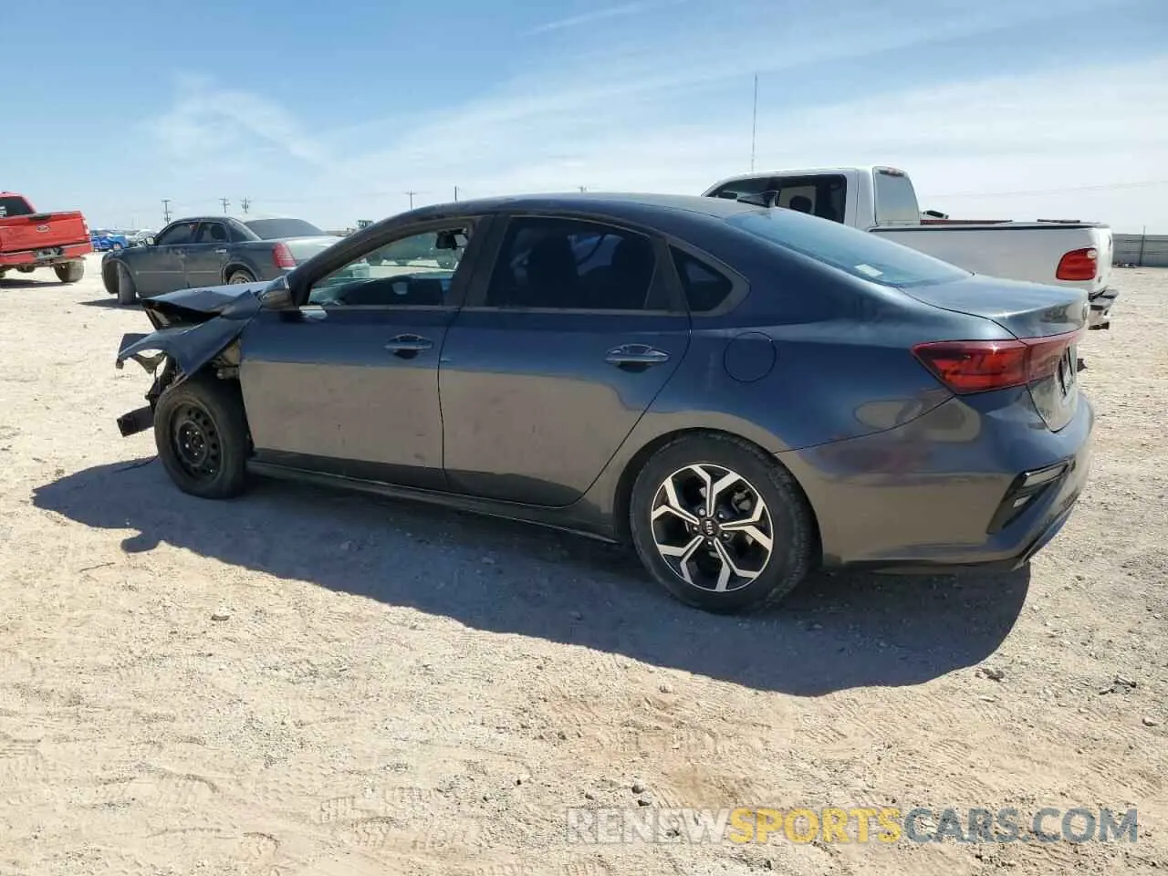 2 Photograph of a damaged car 3KPF24AD1KE070825 KIA FORTE 2019