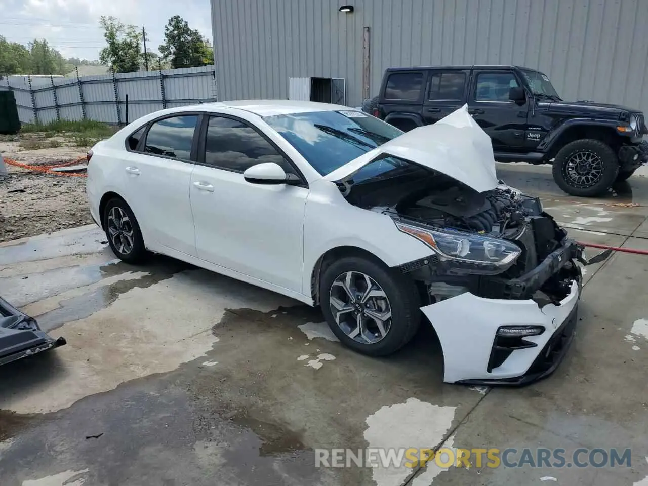 4 Photograph of a damaged car 3KPF24AD1KE073983 KIA FORTE 2019
