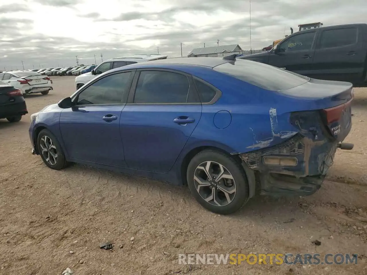 2 Photograph of a damaged car 3KPF24AD1KE075927 KIA FORTE 2019