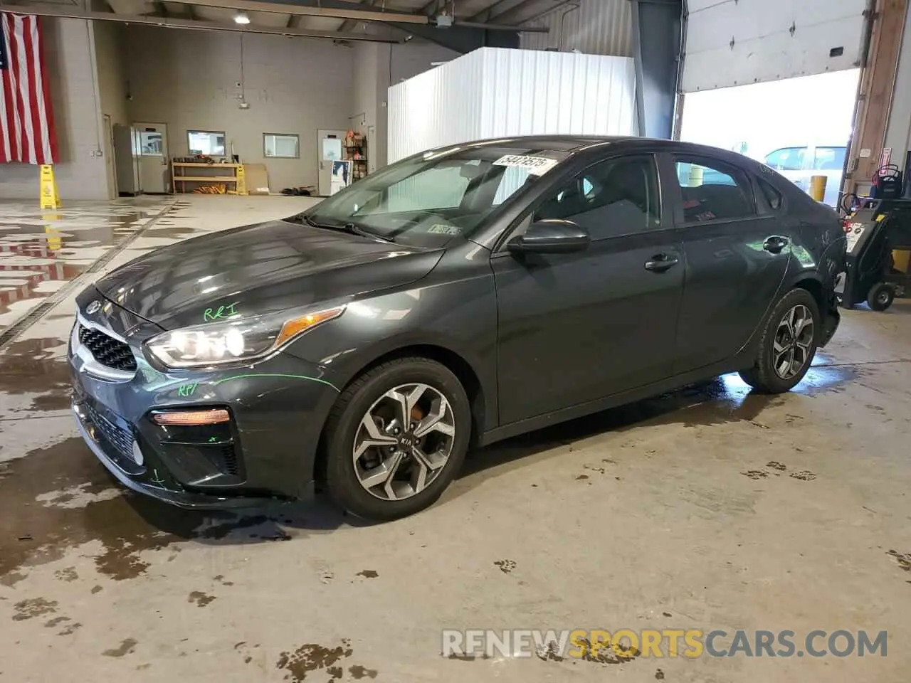 1 Photograph of a damaged car 3KPF24AD1KE086393 KIA FORTE 2019