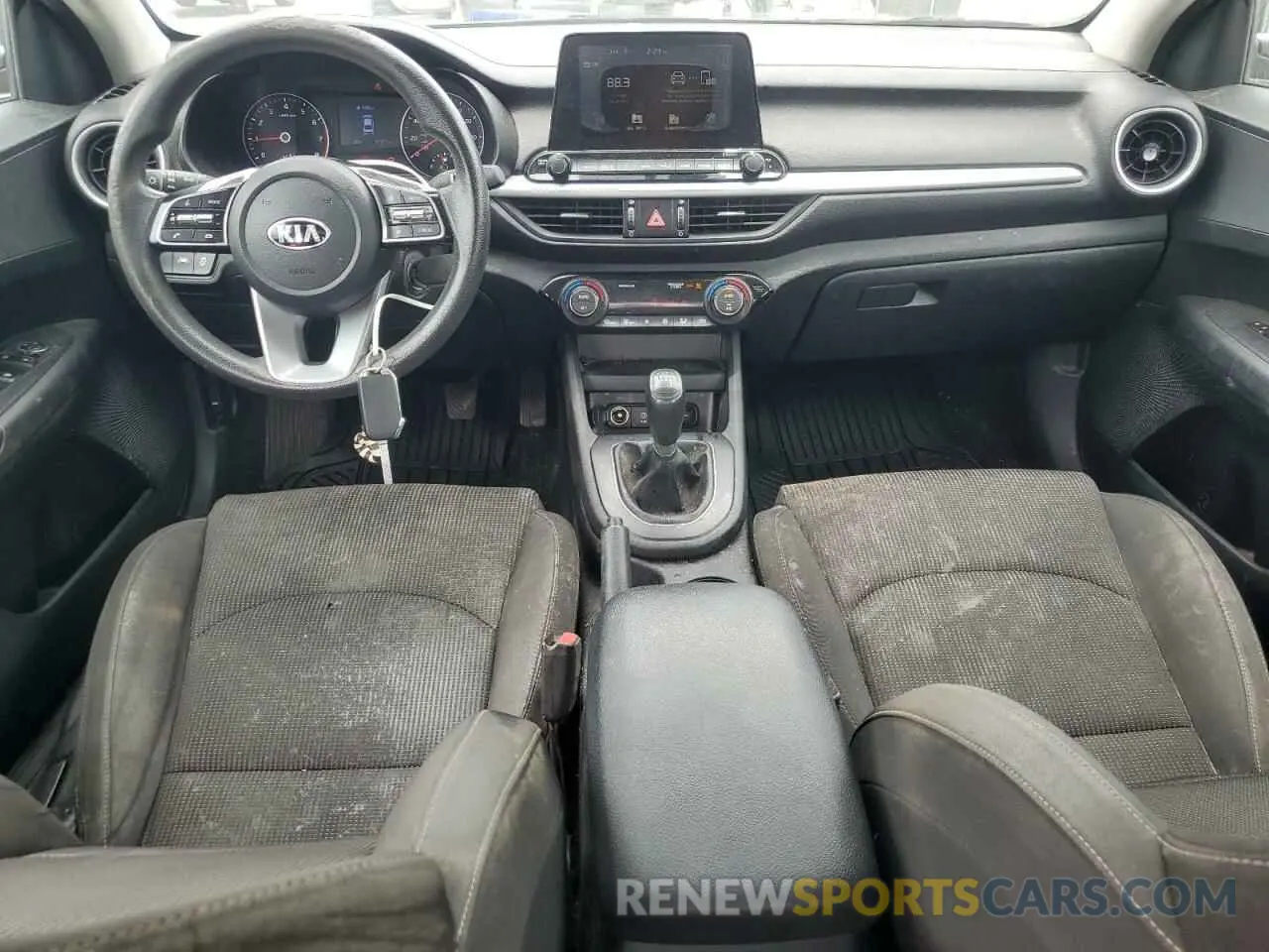 8 Photograph of a damaged car 3KPF24AD1KE097717 KIA FORTE 2019