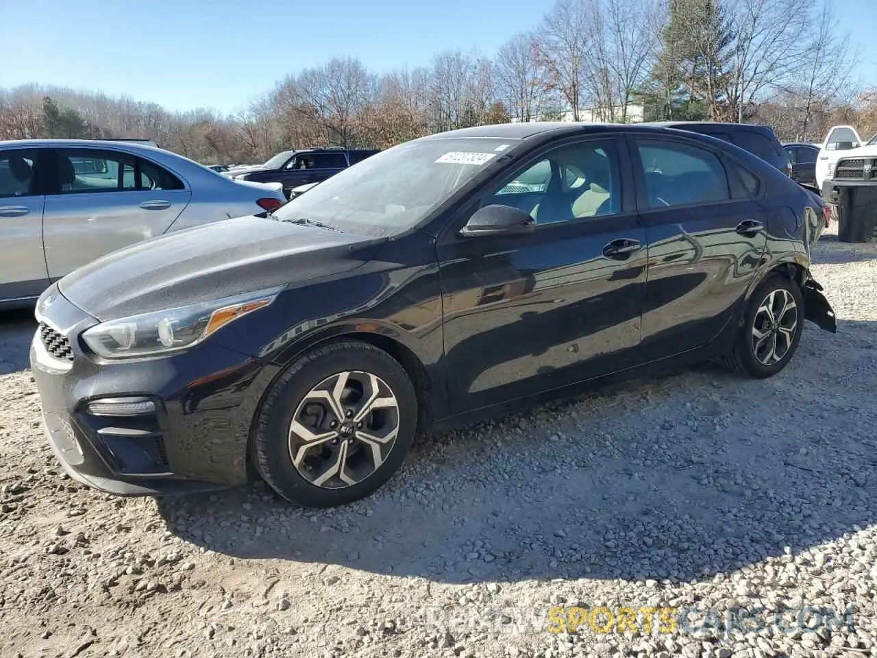 1 Photograph of a damaged car 3KPF24AD1KE104777 KIA FORTE 2019