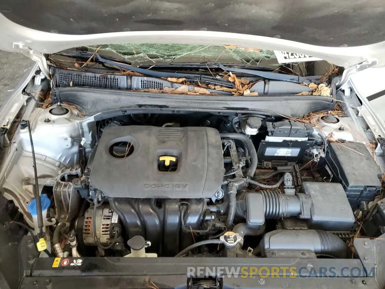 11 Photograph of a damaged car 3KPF24AD1KE109333 KIA FORTE 2019