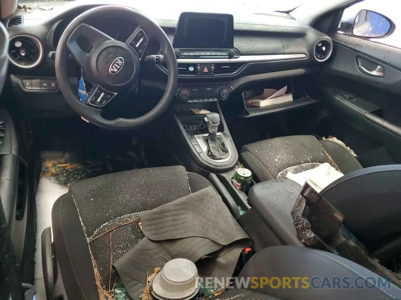 8 Photograph of a damaged car 3KPF24AD1KE109333 KIA FORTE 2019