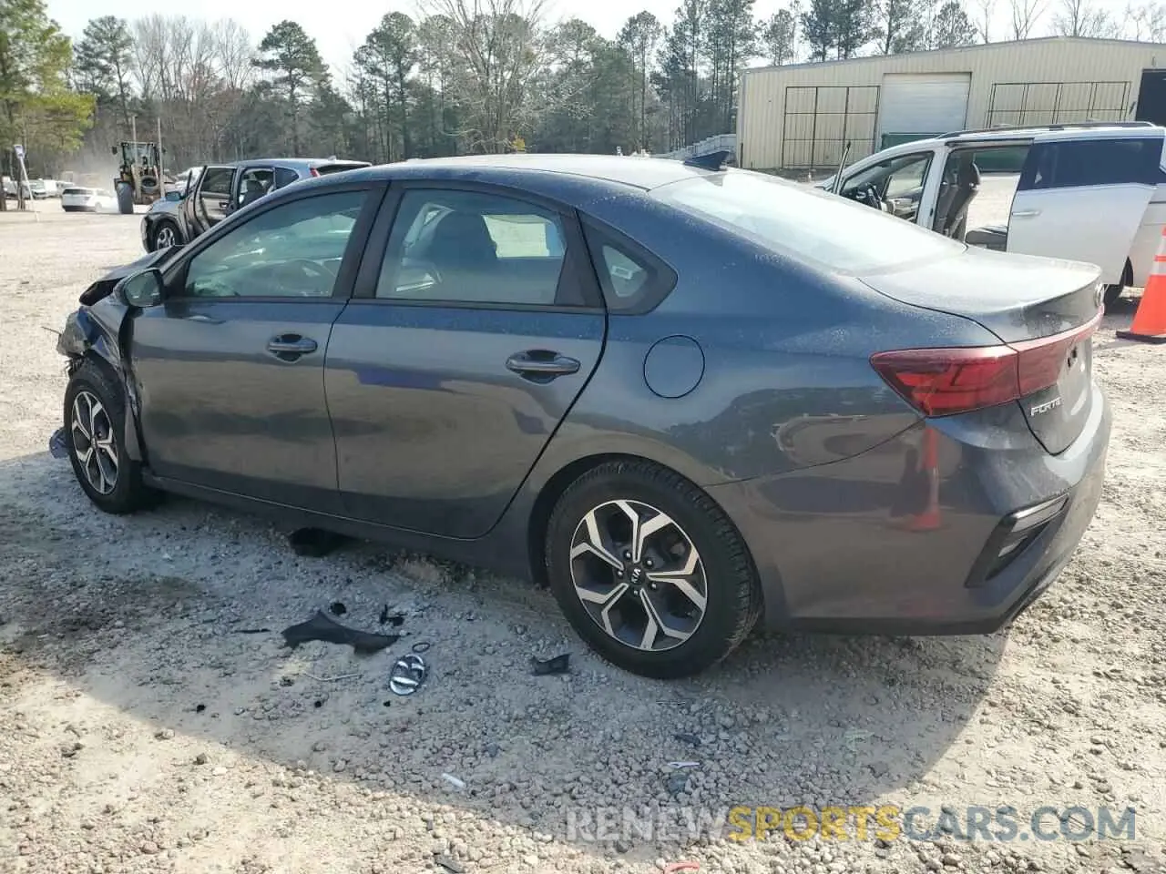 2 Photograph of a damaged car 3KPF24AD1KE111051 KIA FORTE 2019