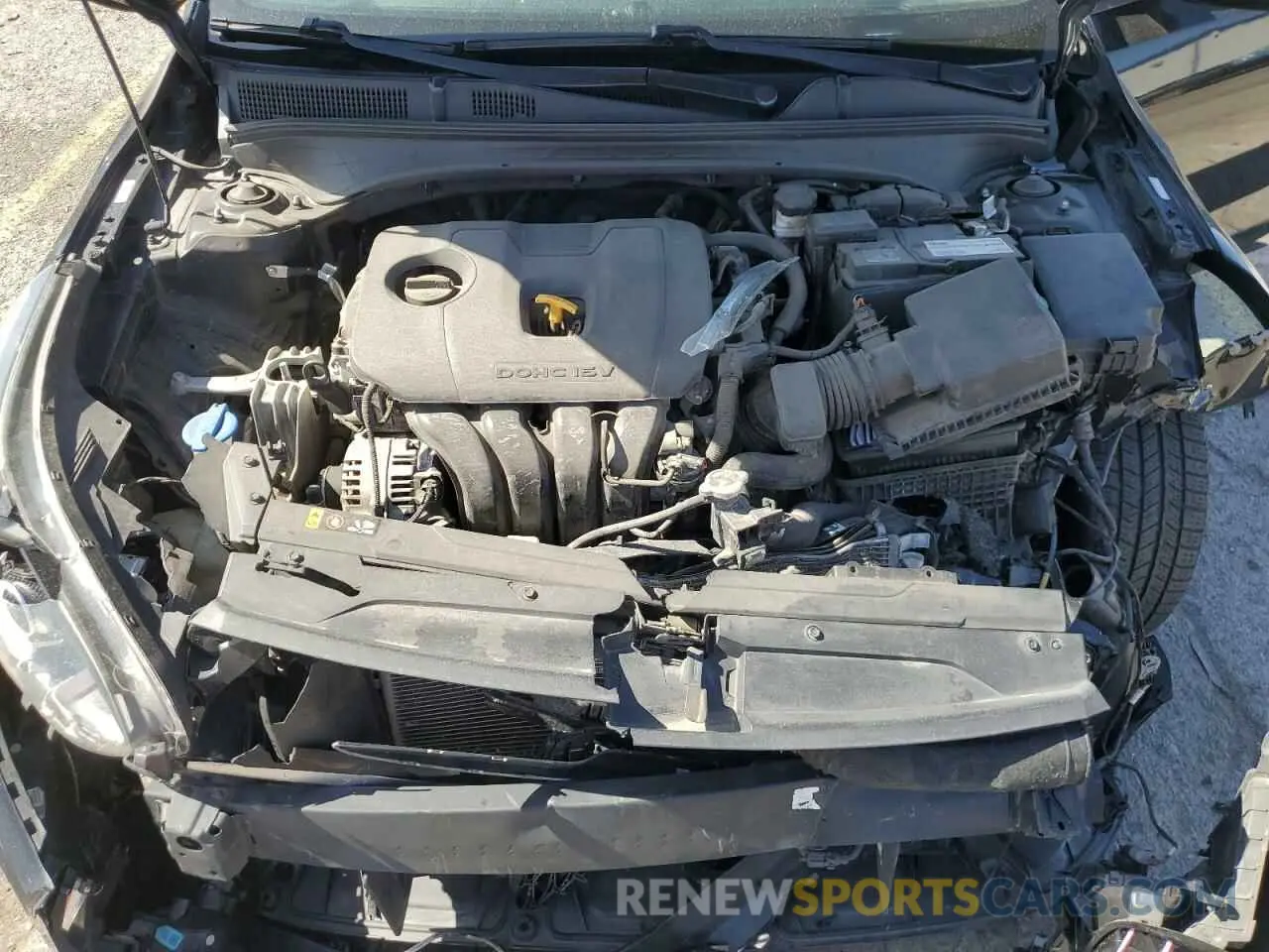 11 Photograph of a damaged car 3KPF24AD1KE115309 KIA FORTE 2019