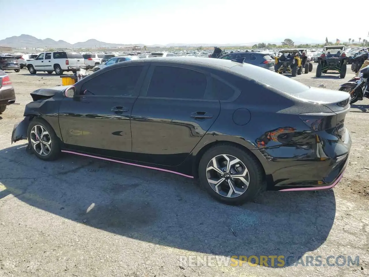 2 Photograph of a damaged car 3KPF24AD1KE115309 KIA FORTE 2019