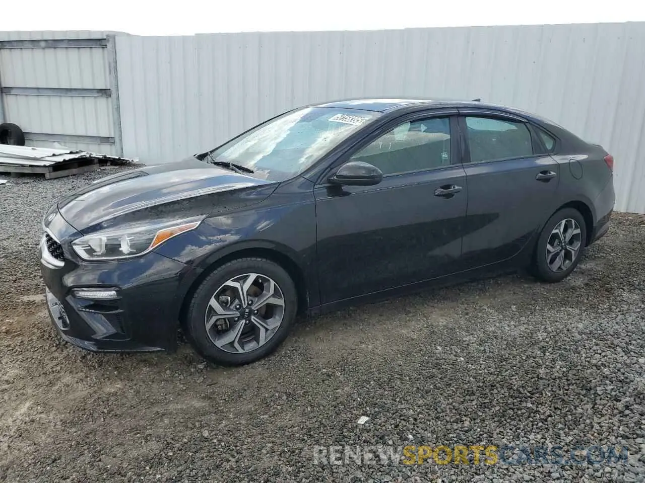 1 Photograph of a damaged car 3KPF24AD1KE116315 KIA FORTE 2019