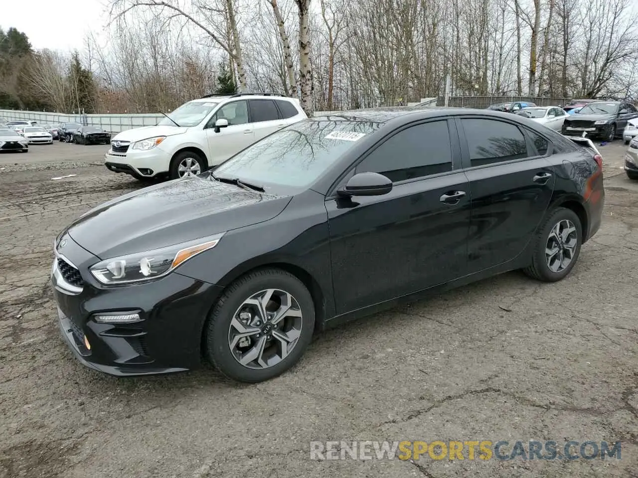 1 Photograph of a damaged car 3KPF24AD1KE118842 KIA FORTE 2019