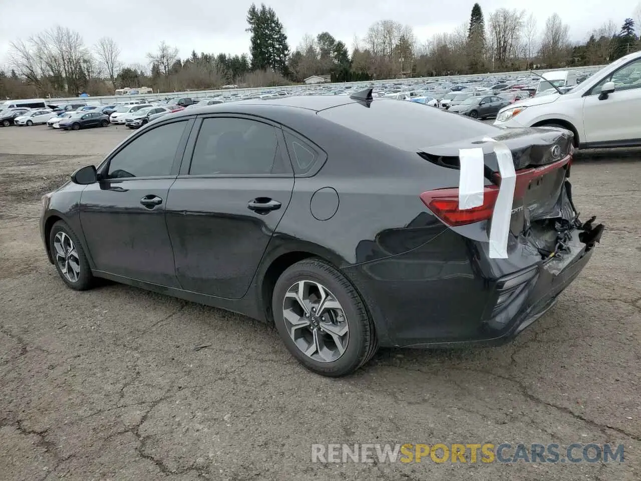 2 Photograph of a damaged car 3KPF24AD1KE118842 KIA FORTE 2019