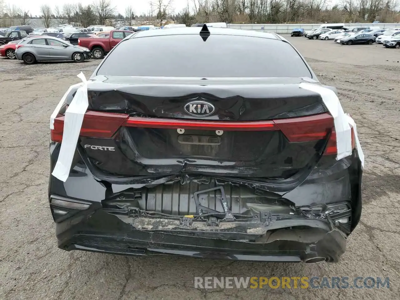 6 Photograph of a damaged car 3KPF24AD1KE118842 KIA FORTE 2019