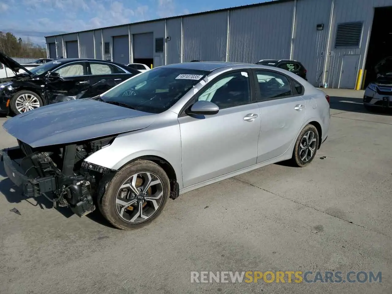 1 Photograph of a damaged car 3KPF24AD1KE119926 KIA FORTE 2019