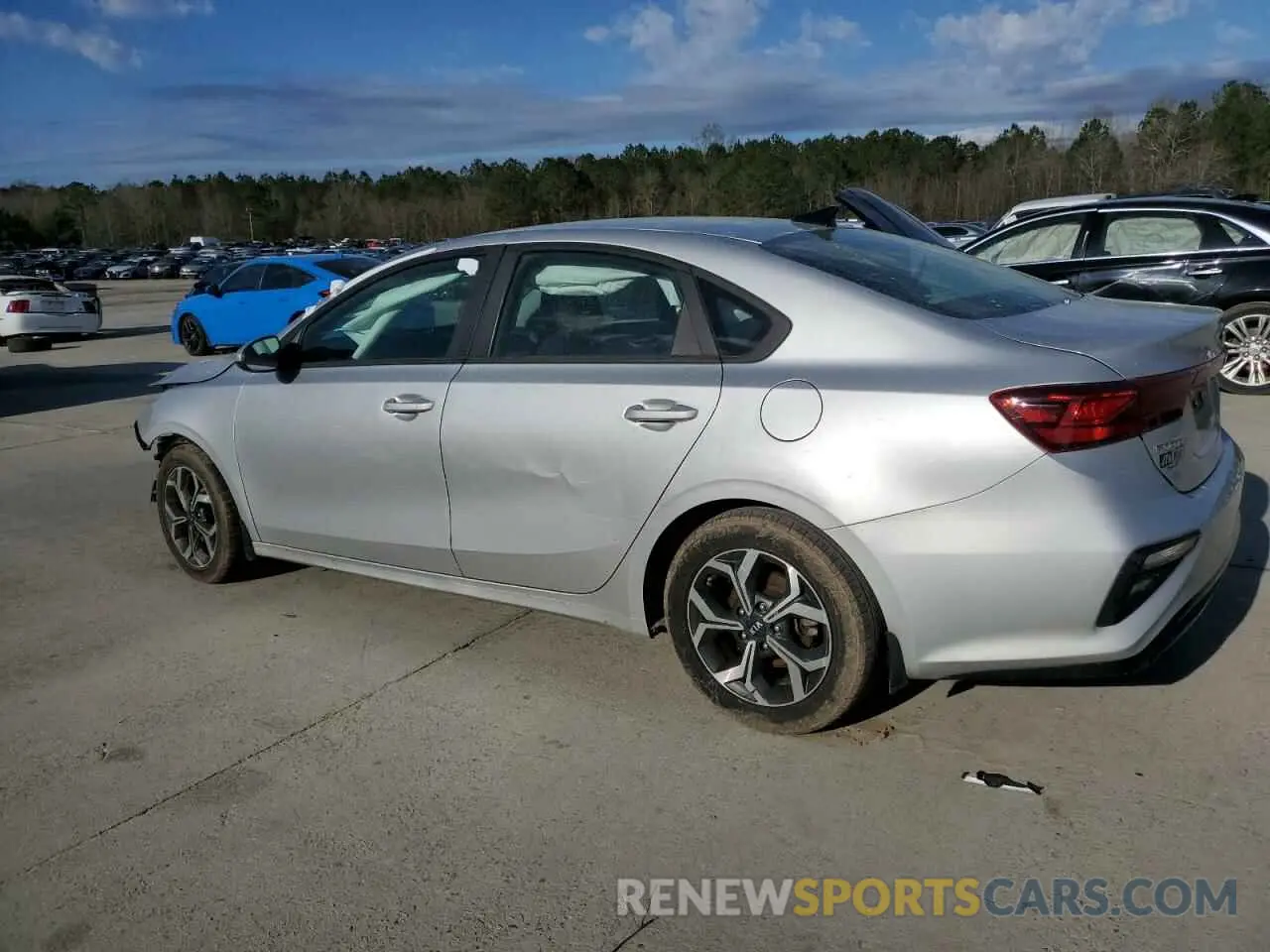 2 Photograph of a damaged car 3KPF24AD1KE119926 KIA FORTE 2019