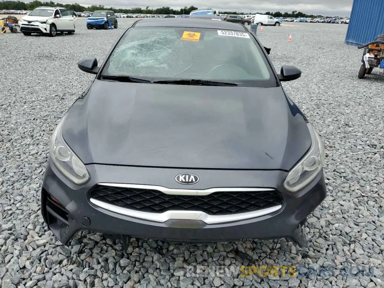 5 Photograph of a damaged car 3KPF24AD1KE120560 KIA FORTE 2019