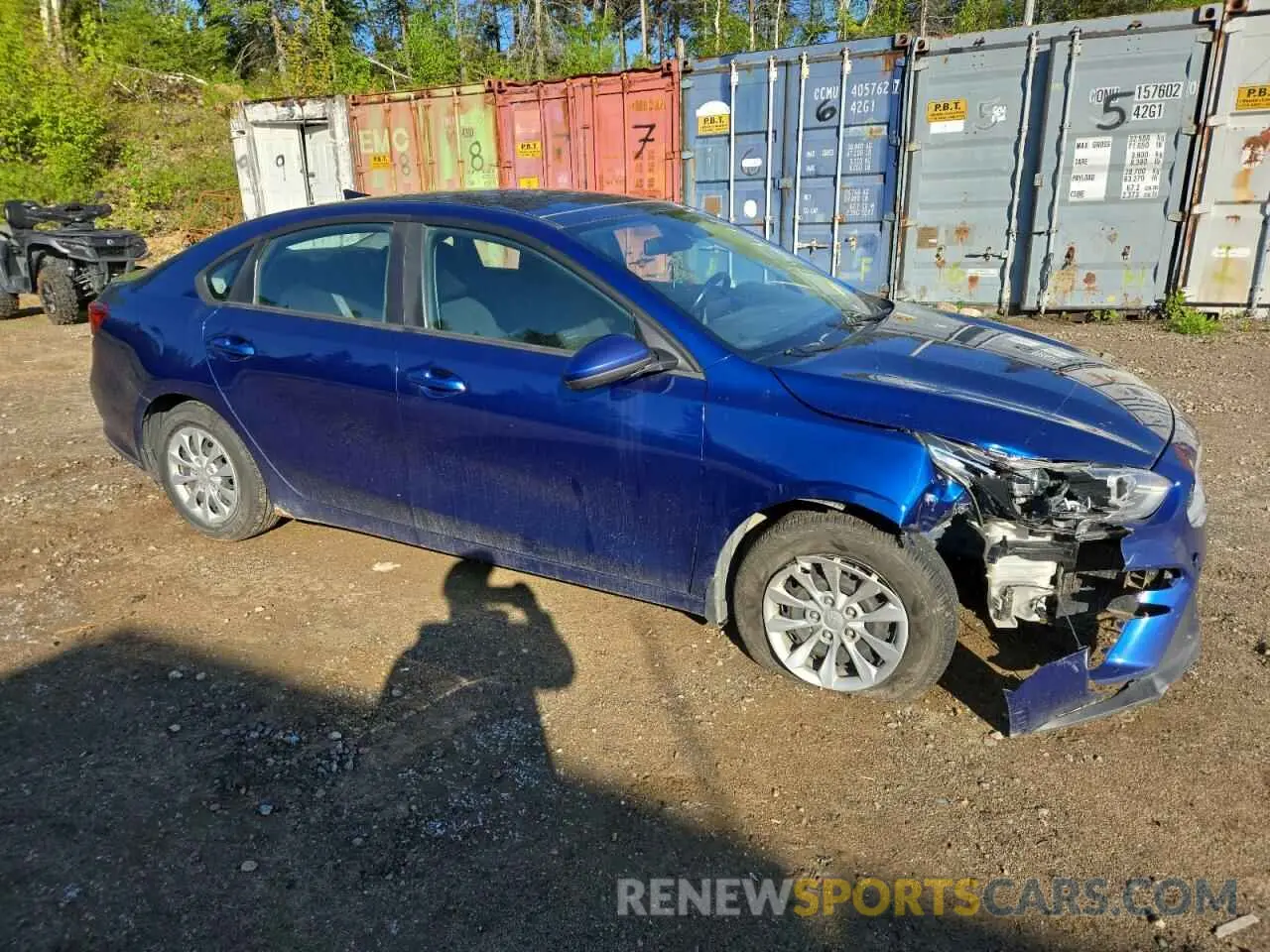4 Photograph of a damaged car 3KPF24AD1KE129467 KIA FORTE 2019