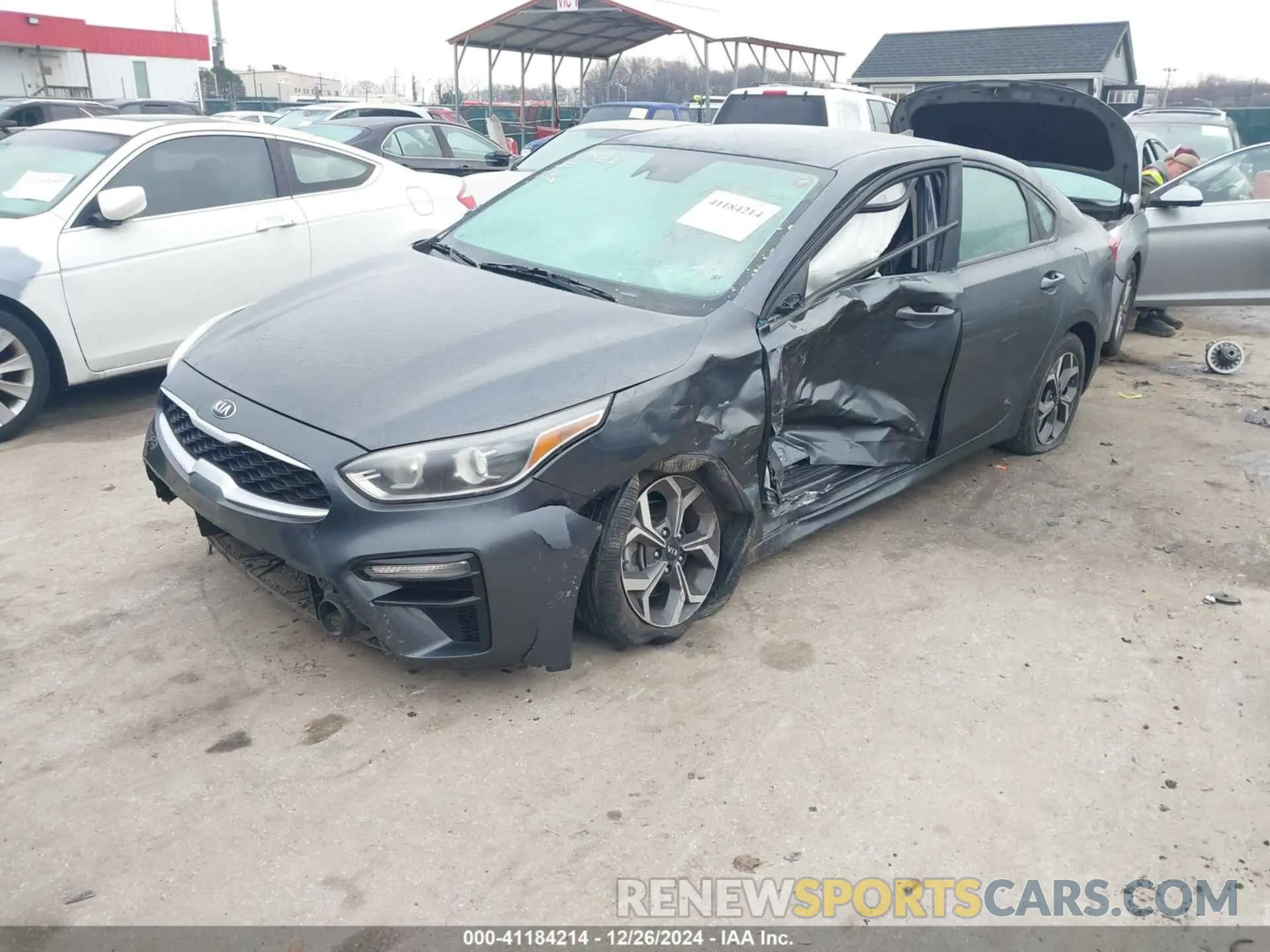2 Photograph of a damaged car 3KPF24AD1KE131655 KIA FORTE 2019