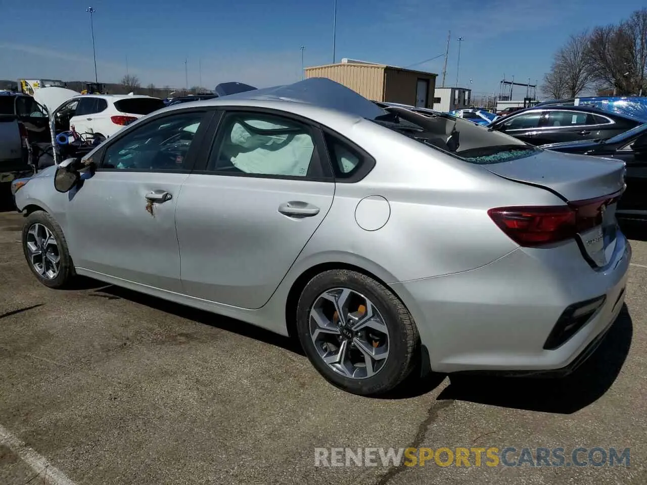 2 Photograph of a damaged car 3KPF24AD1KE133552 KIA FORTE 2019