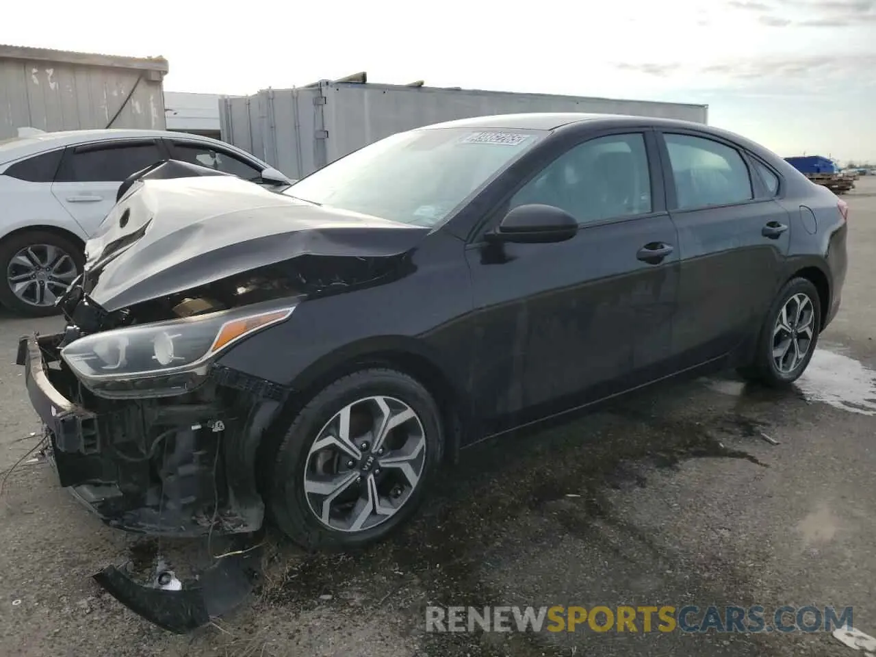 1 Photograph of a damaged car 3KPF24AD2KE021147 KIA FORTE 2019
