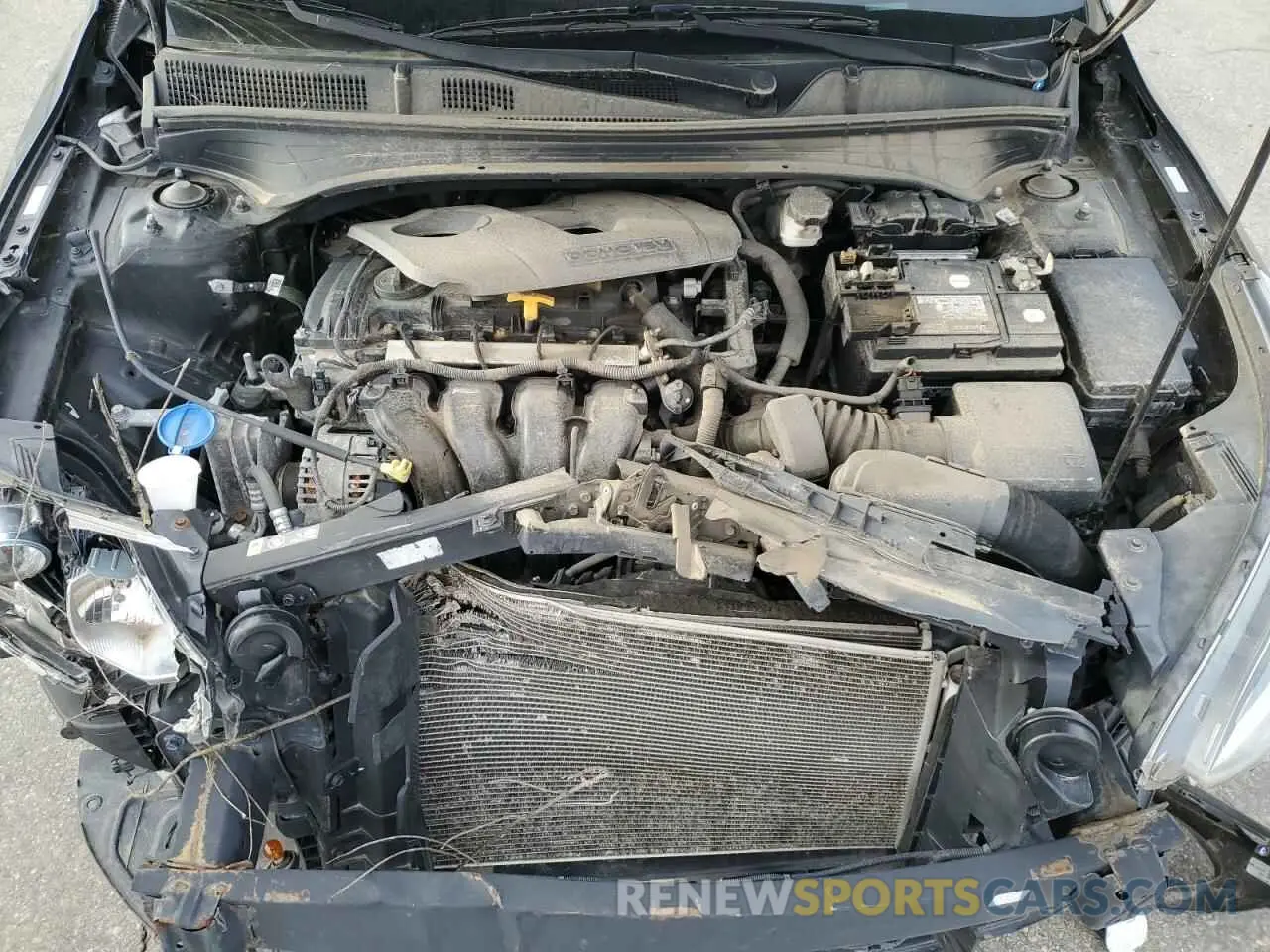 11 Photograph of a damaged car 3KPF24AD2KE021147 KIA FORTE 2019