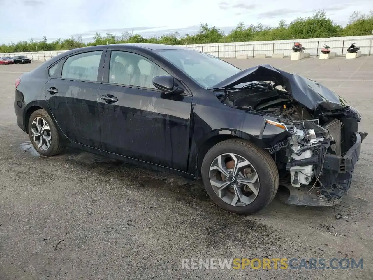 4 Photograph of a damaged car 3KPF24AD2KE021147 KIA FORTE 2019