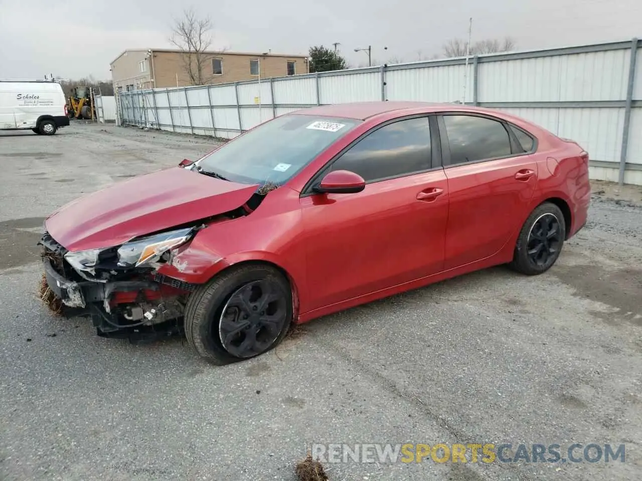 1 Photograph of a damaged car 3KPF24AD2KE032701 KIA FORTE 2019