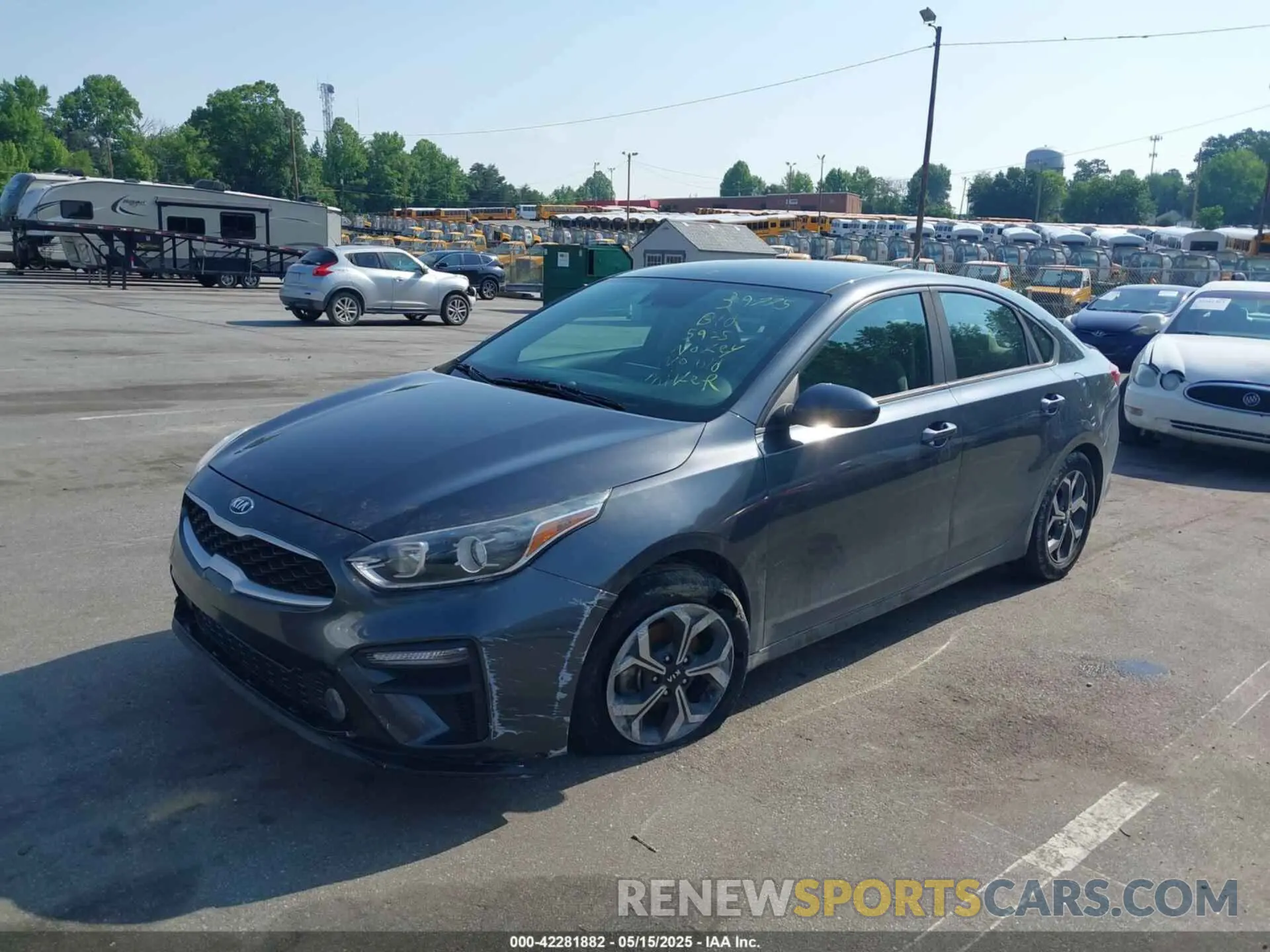 2 Photograph of a damaged car 3KPF24AD2KE033833 KIA FORTE 2019
