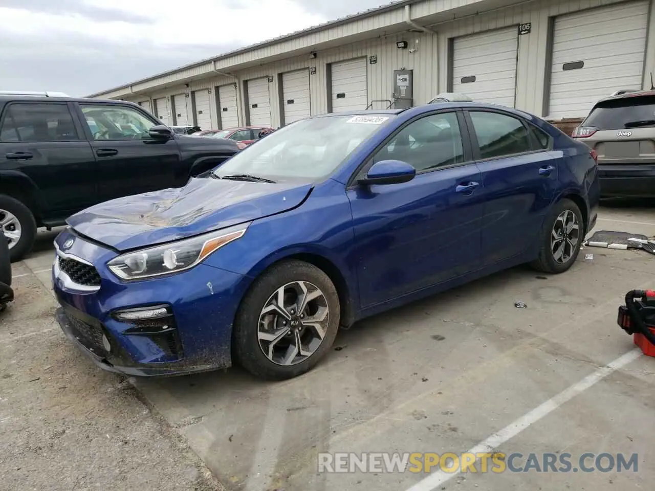 1 Photograph of a damaged car 3KPF24AD2KE034285 KIA FORTE 2019