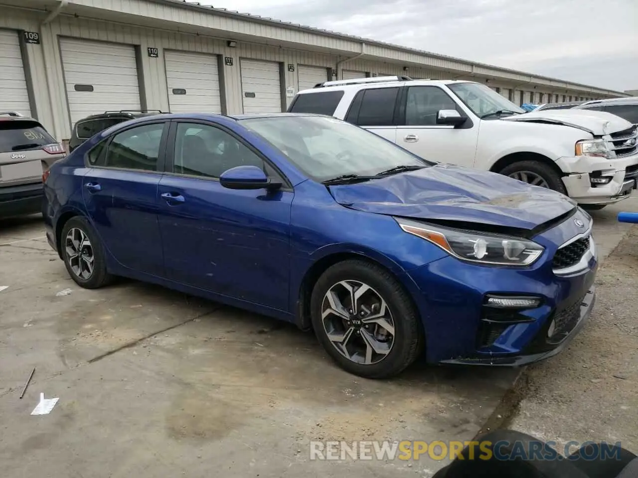 4 Photograph of a damaged car 3KPF24AD2KE034285 KIA FORTE 2019