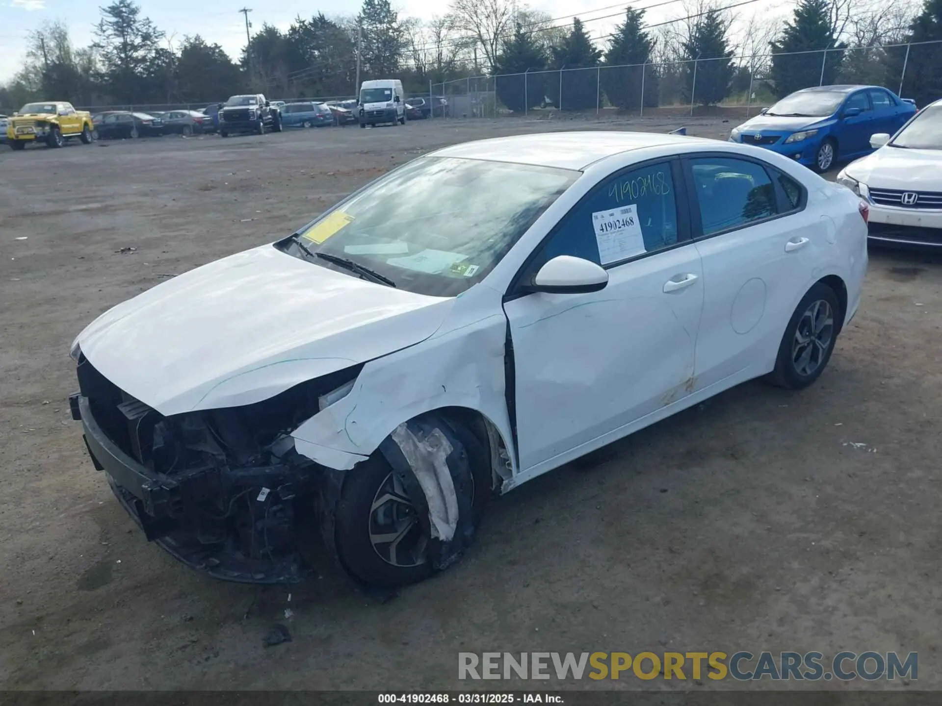 2 Photograph of a damaged car 3KPF24AD2KE042693 KIA FORTE 2019