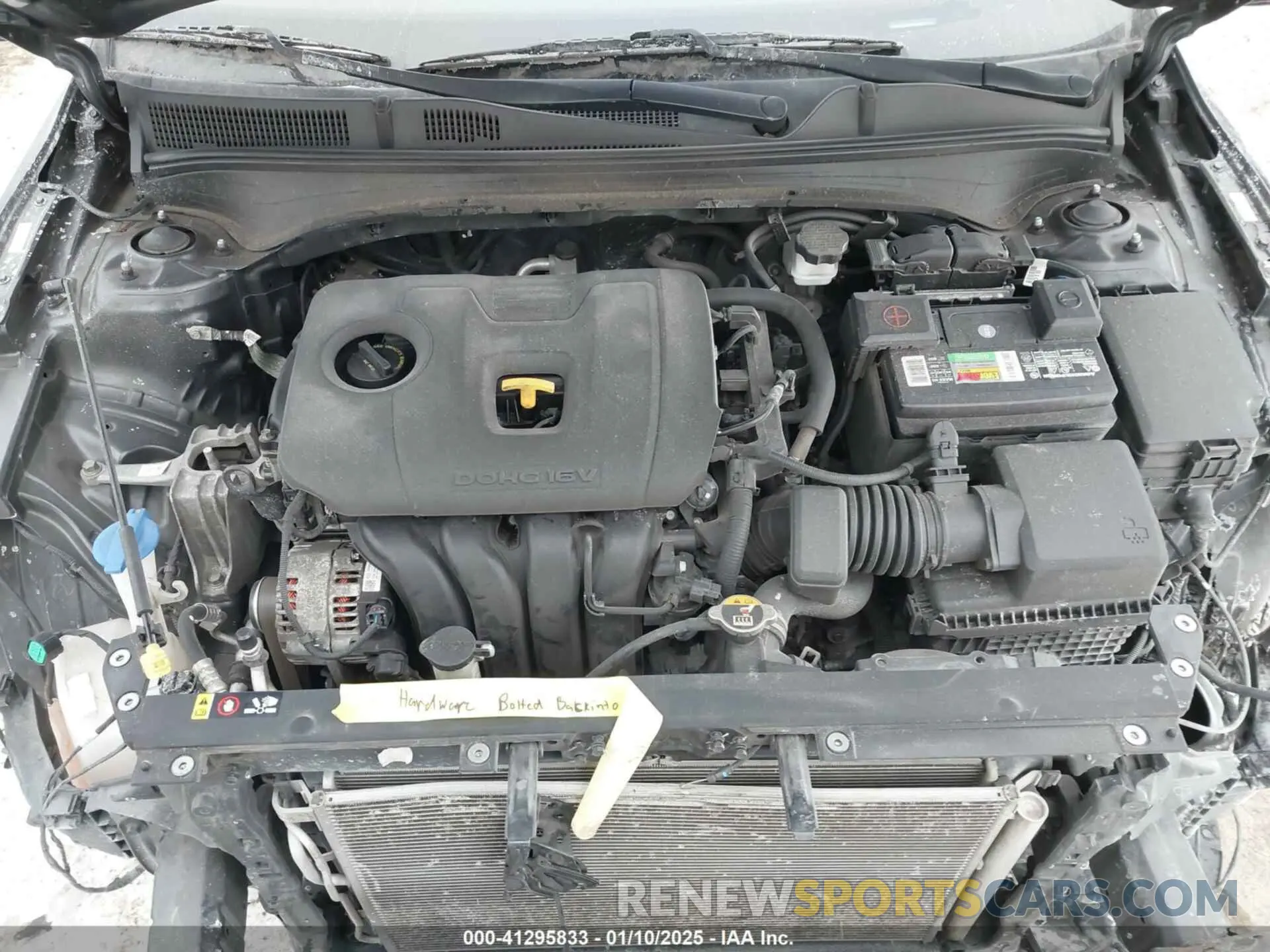 10 Photograph of a damaged car 3KPF24AD2KE048932 KIA FORTE 2019