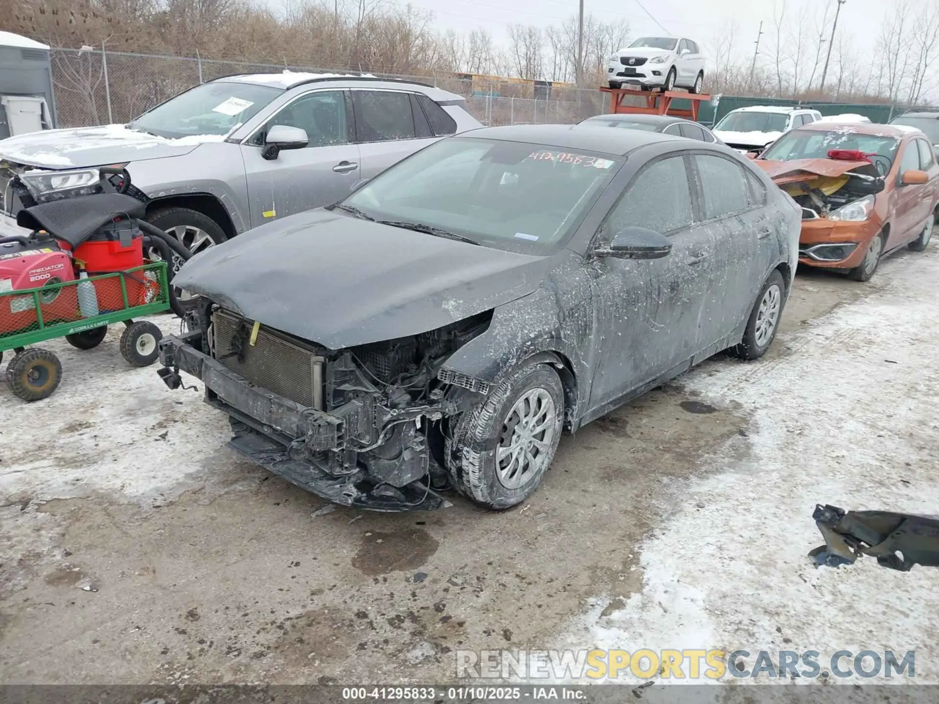 2 Photograph of a damaged car 3KPF24AD2KE048932 KIA FORTE 2019