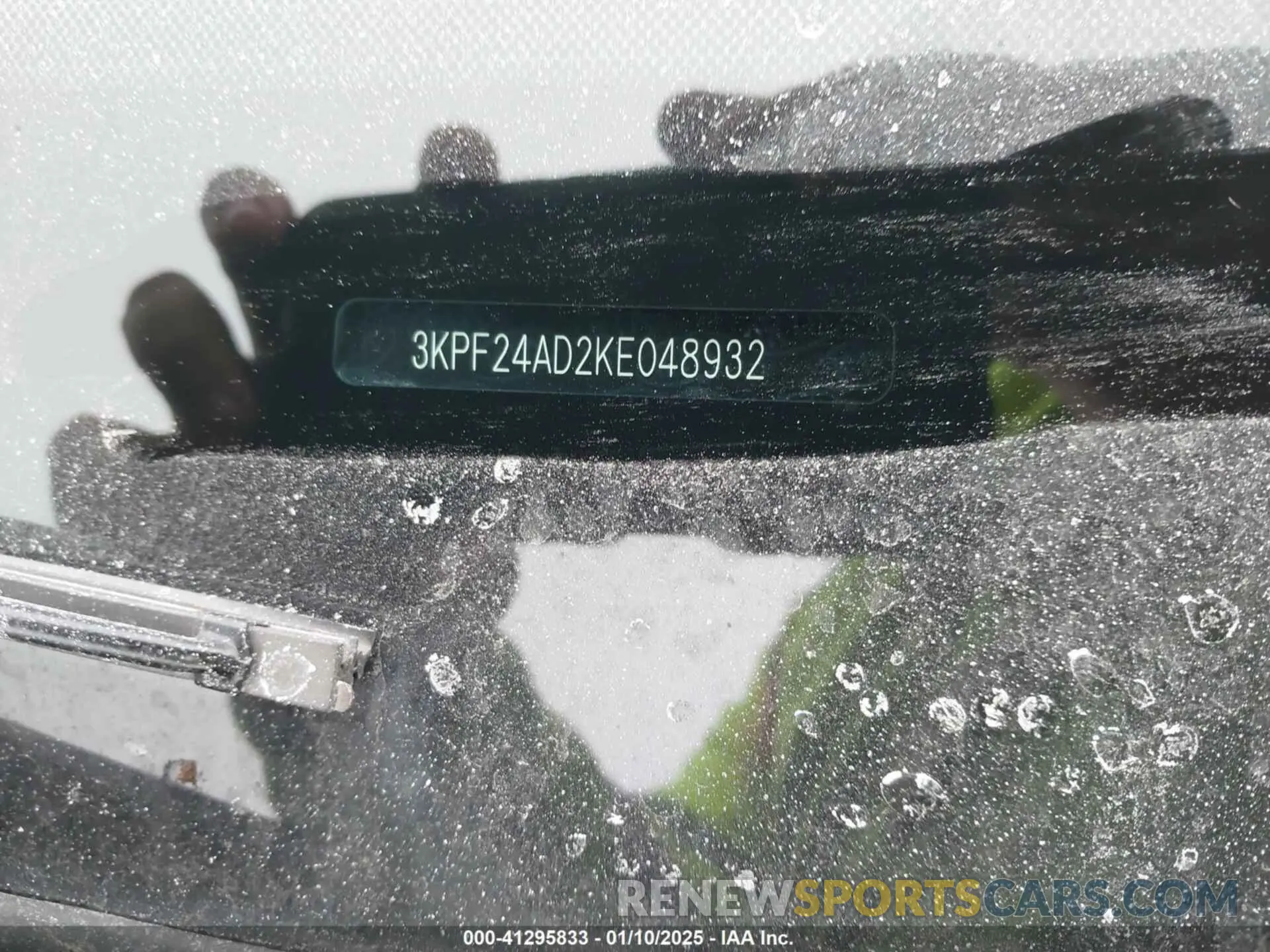 9 Photograph of a damaged car 3KPF24AD2KE048932 KIA FORTE 2019