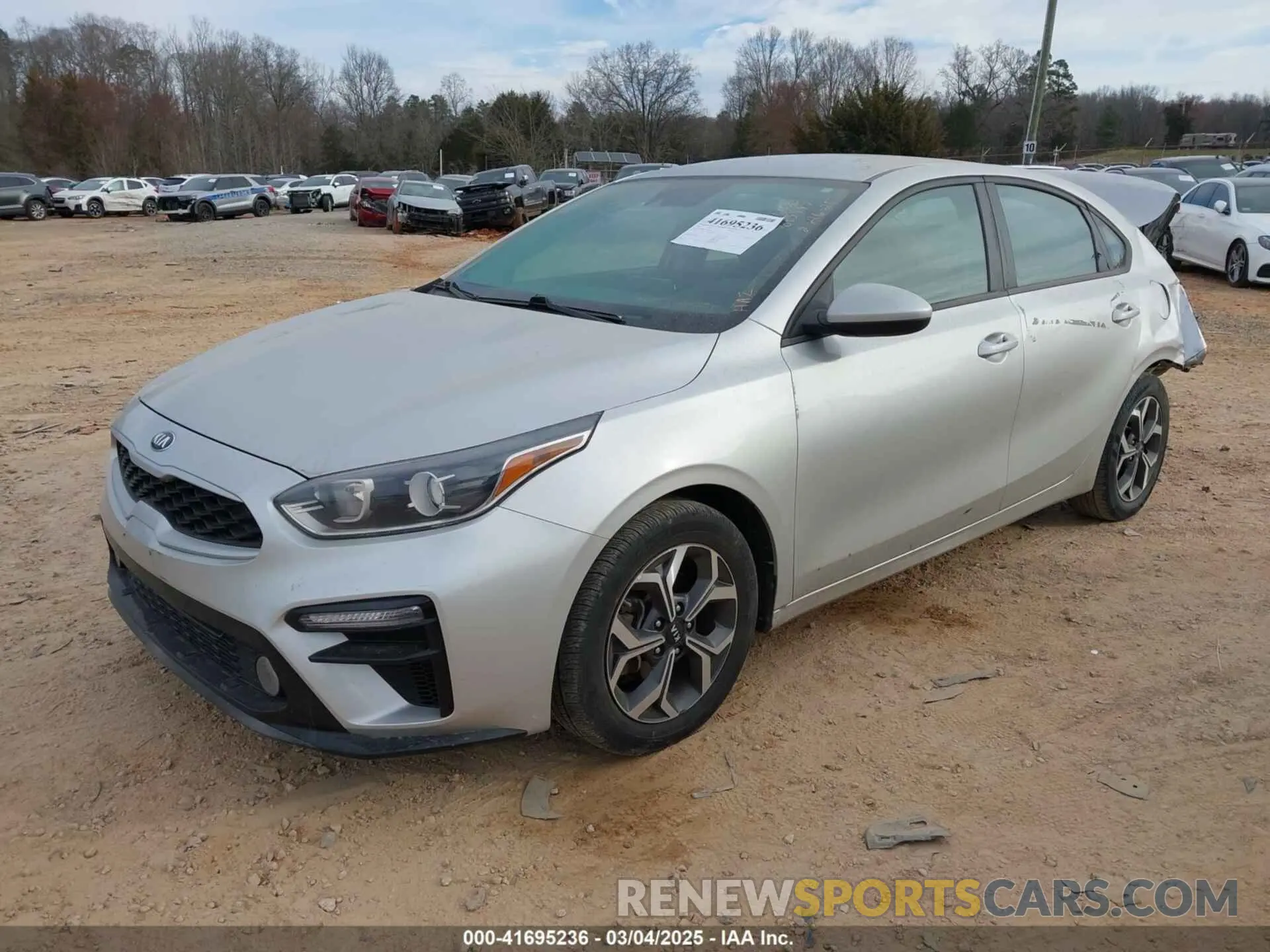 2 Photograph of a damaged car 3KPF24AD2KE052897 KIA FORTE 2019