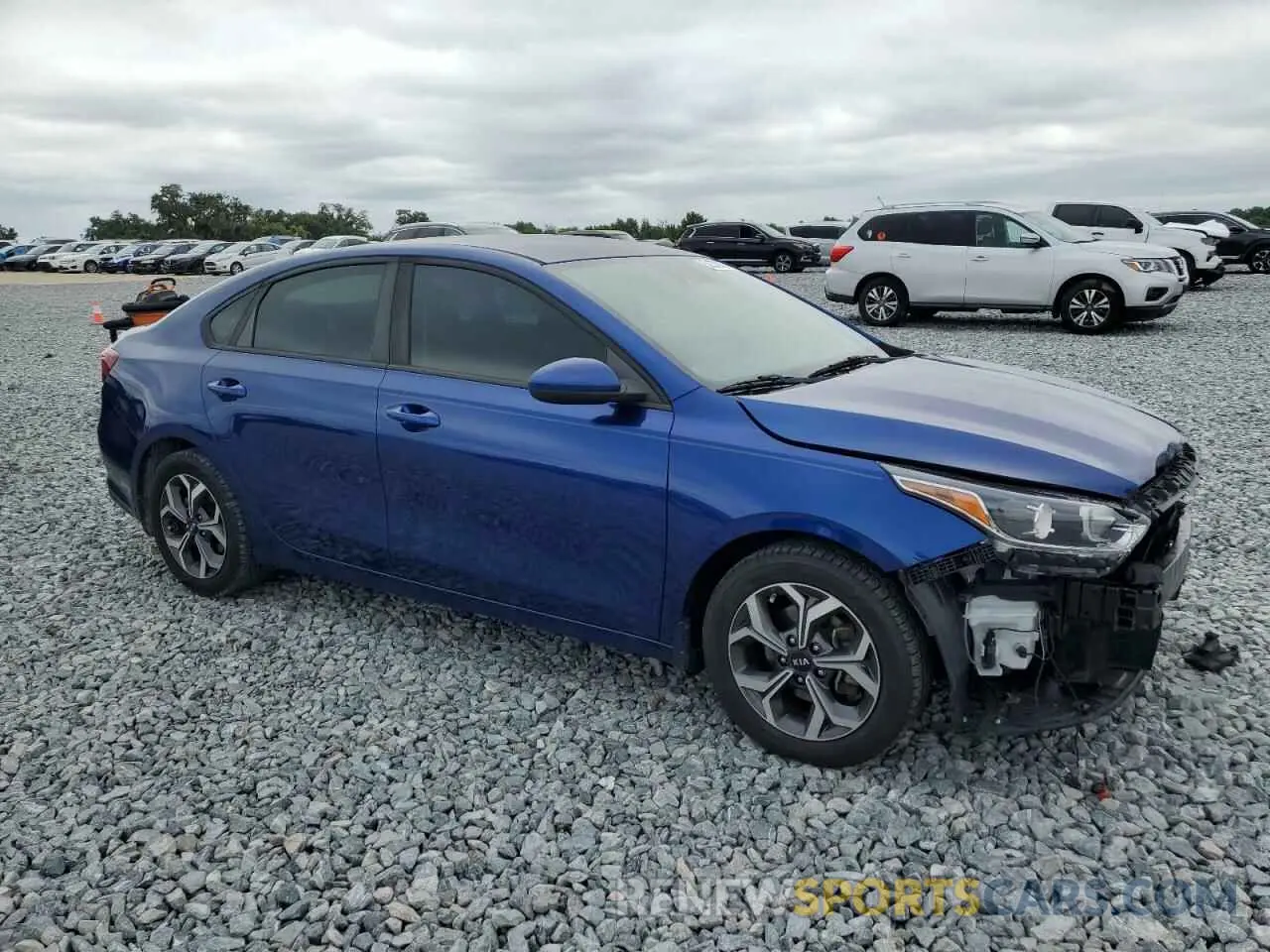 4 Photograph of a damaged car 3KPF24AD2KE058876 KIA FORTE 2019