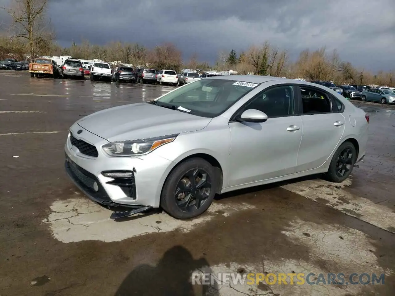 1 Photograph of a damaged car 3KPF24AD2KE061633 KIA FORTE 2019