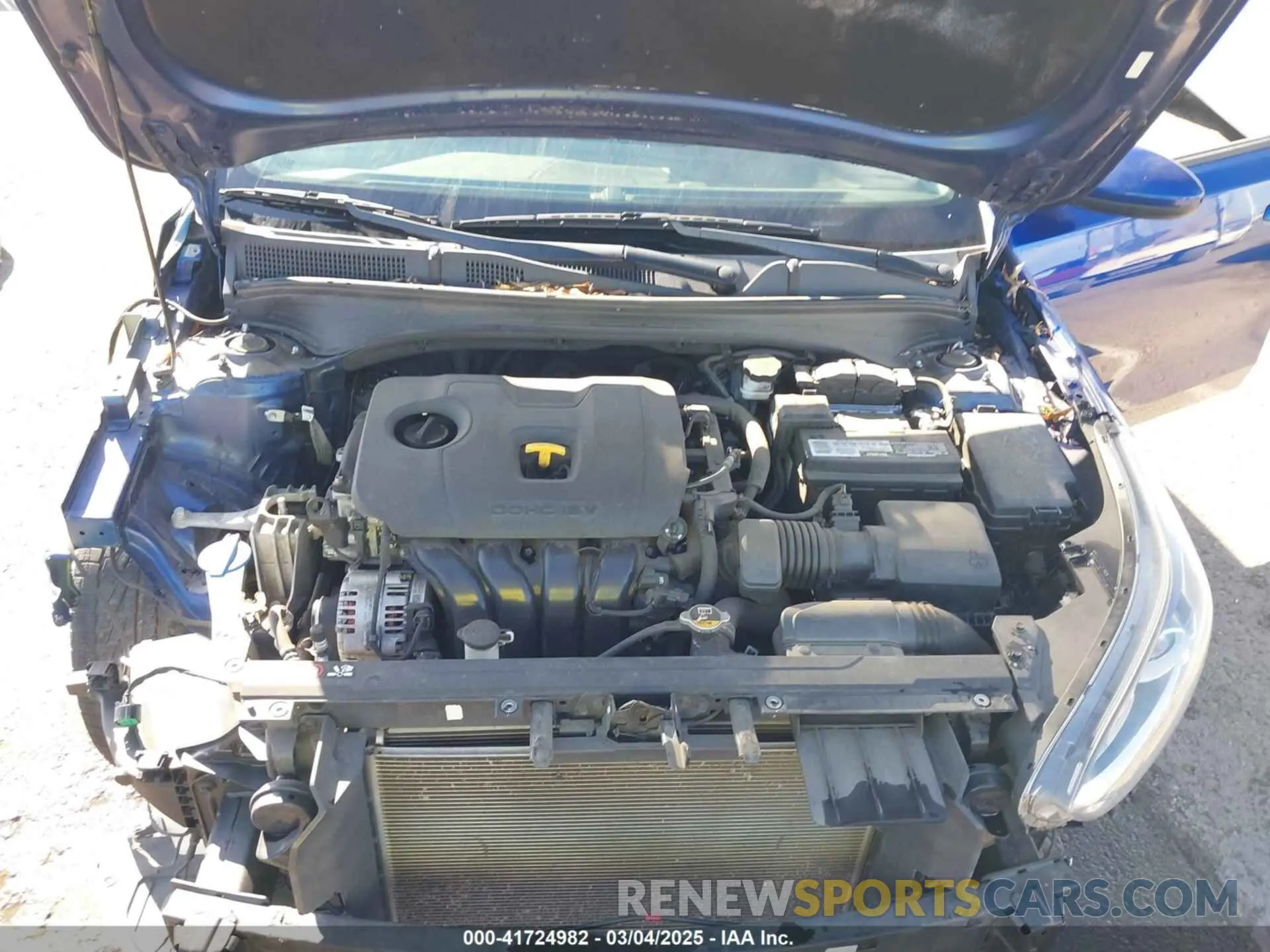 10 Photograph of a damaged car 3KPF24AD2KE065407 KIA FORTE 2019
